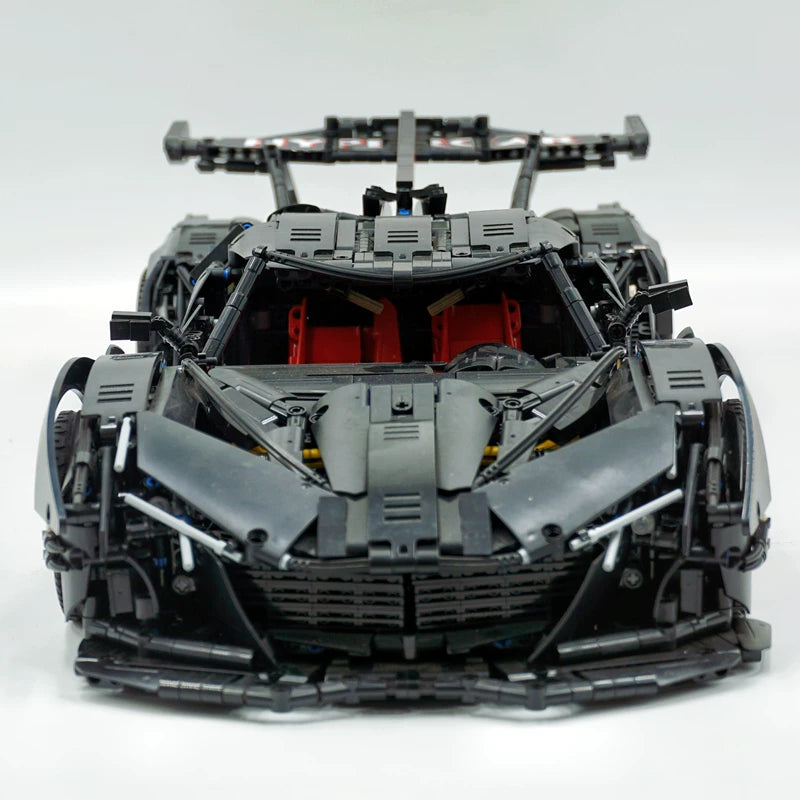 The "Intensa" Chrome Chameleon - Electroplated Color-Shifting V12 Track Monster by MOC Works Studio