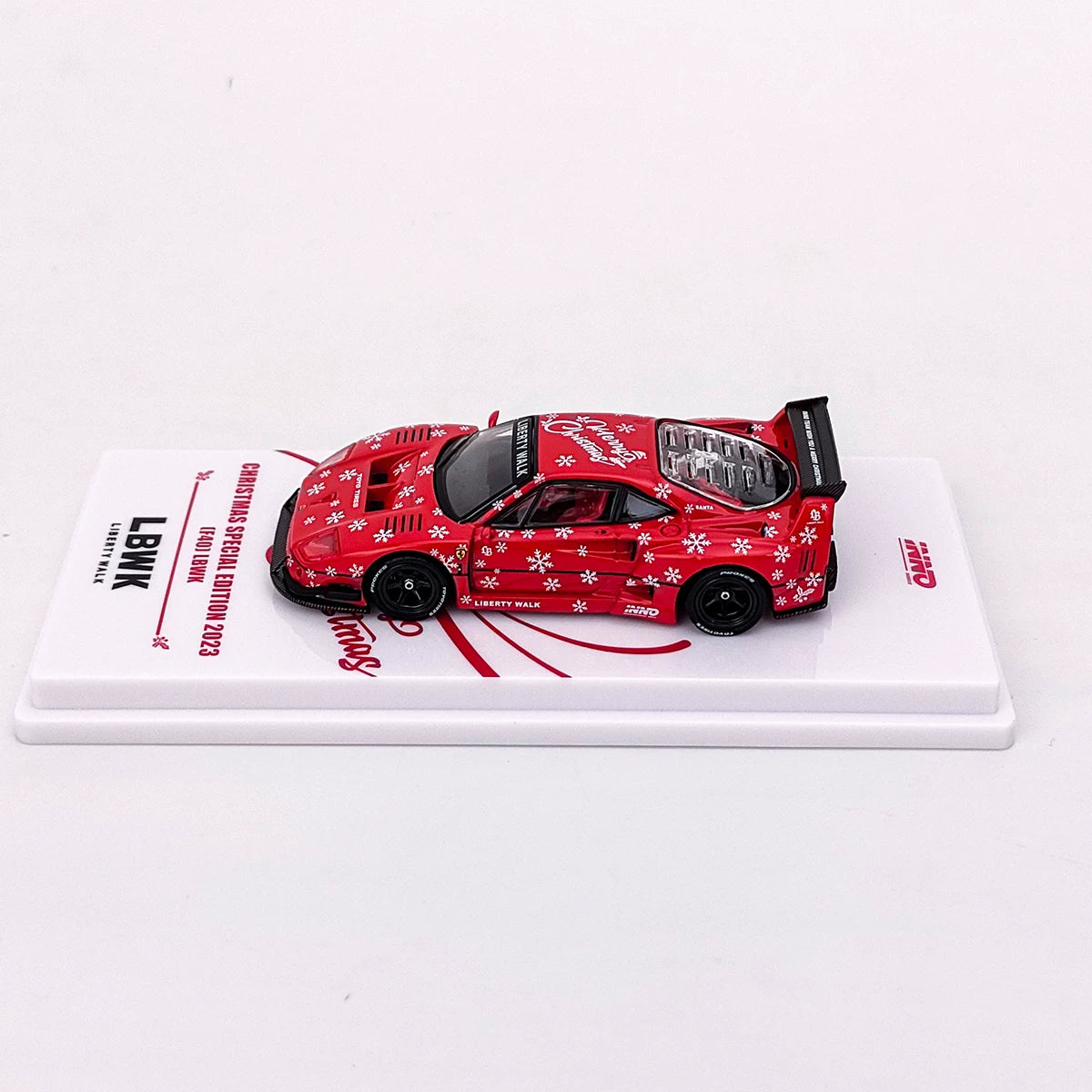 INNO64 1:64 Ferrari F40 LBWK Liberty Walk 2023 Christmas Edition