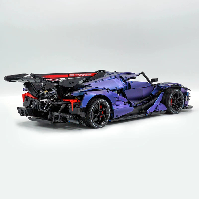 The "Intensa" Chrome Chameleon - Electroplated Color-Shifting V12 Track Monster by MOC Works Studio