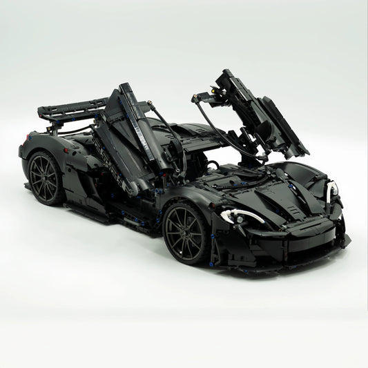 The "P1" Black Masterpiece - V8 Twin-Turbo Active Aerodynamics Series by MOC Works Studio