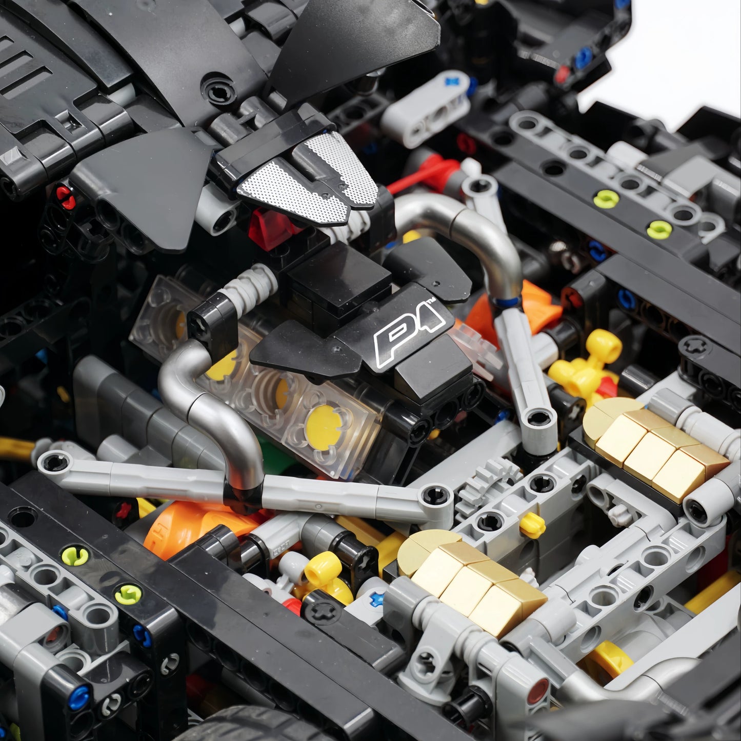 The "P1" Black Masterpiece - V8 Twin-Turbo Active Aerodynamics Series by MOC Works Studio