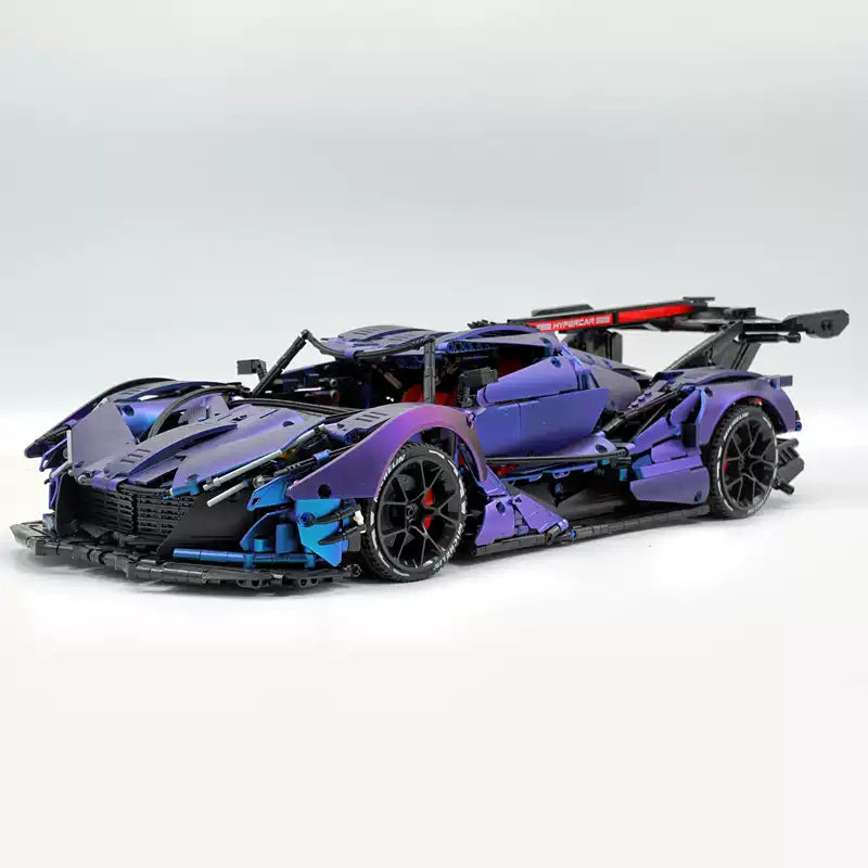 The "Intensa" Chrome Chameleon - Electroplated Color-Shifting V12 Track Monster by MOC Works Studio