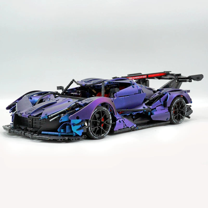 The "Intensa" Chrome Chameleon - Electroplated Color-Shifting V12 Track Monster by MOC Works Studio