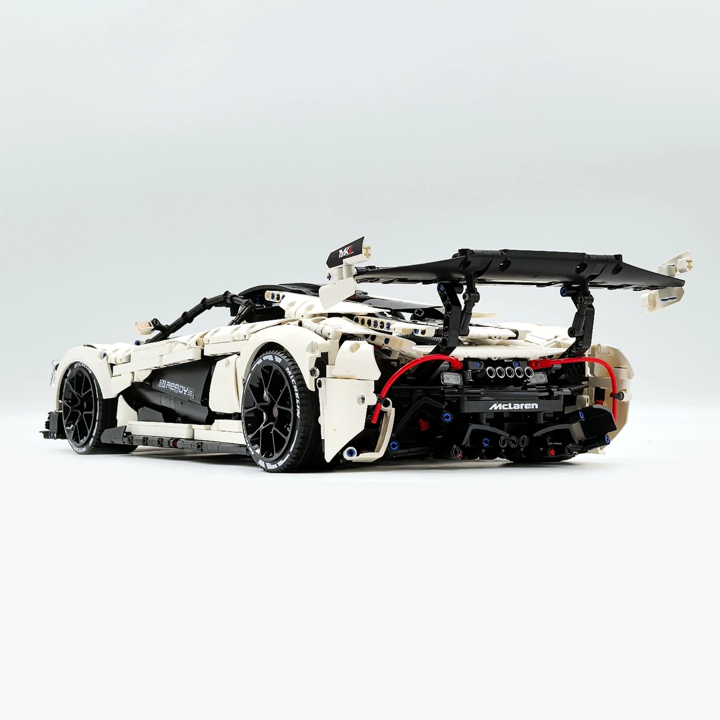 The "P1" 1:8 Masterpiece Hypercar - V8 Twin-Turbo Hybrid Tech Racing Series by MOC Works Studio