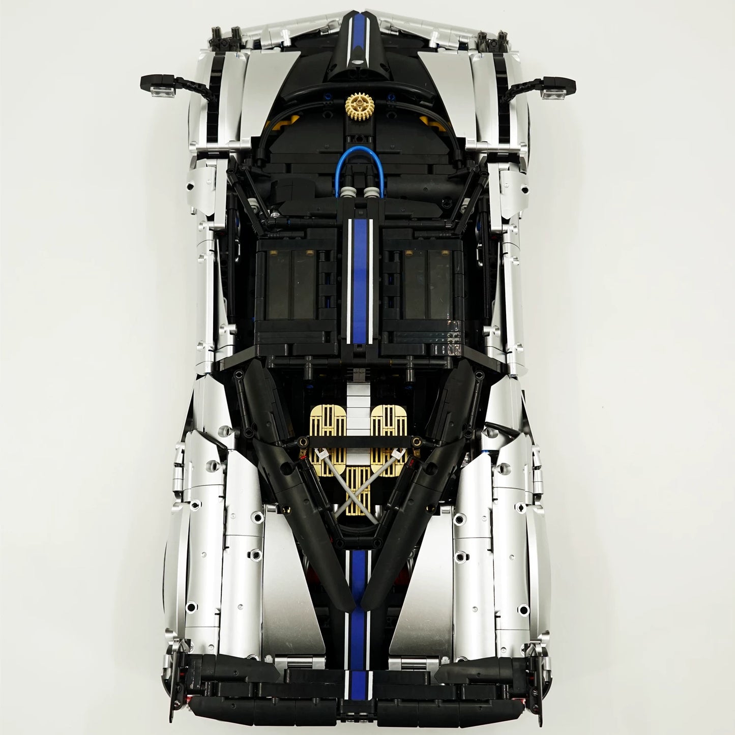 The "Huayra" God of Wind - Metallic Silver V12 Twin-Turbo Active Aerodynamics Series by MOC Works Studio
