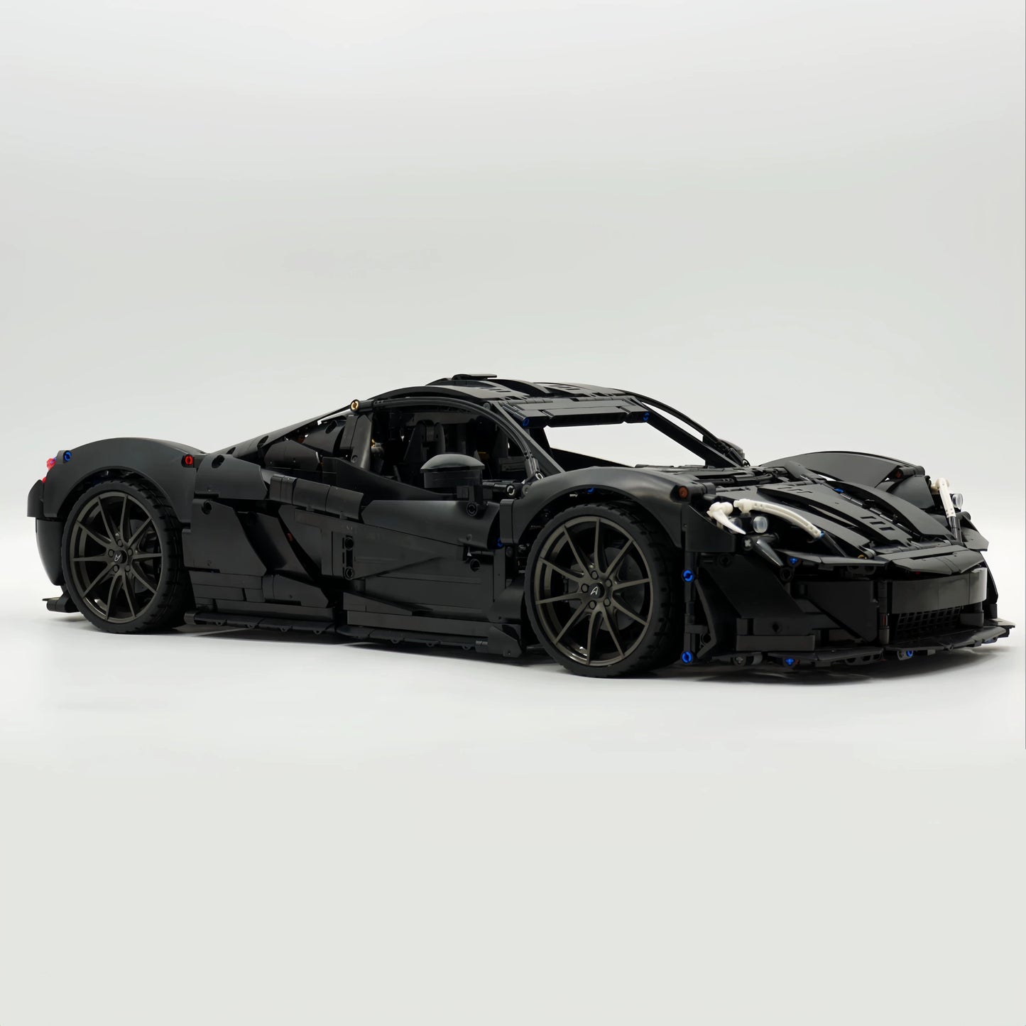 The "P1" Black Masterpiece - V8 Twin-Turbo Active Aerodynamics Series by MOC Works Studio