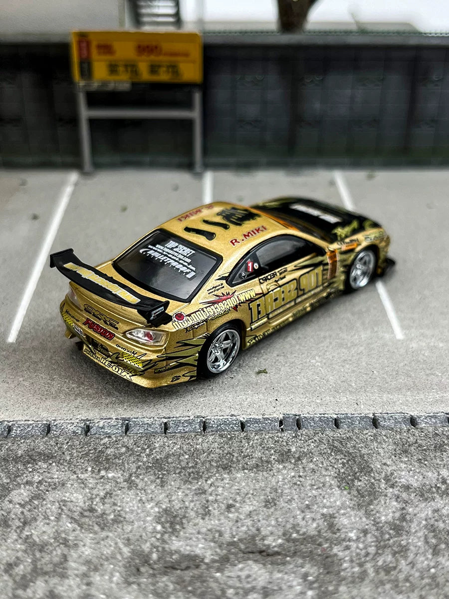 MINI GT 1:64 Nissan S15 Silvia Top Secret D1GP (#714)