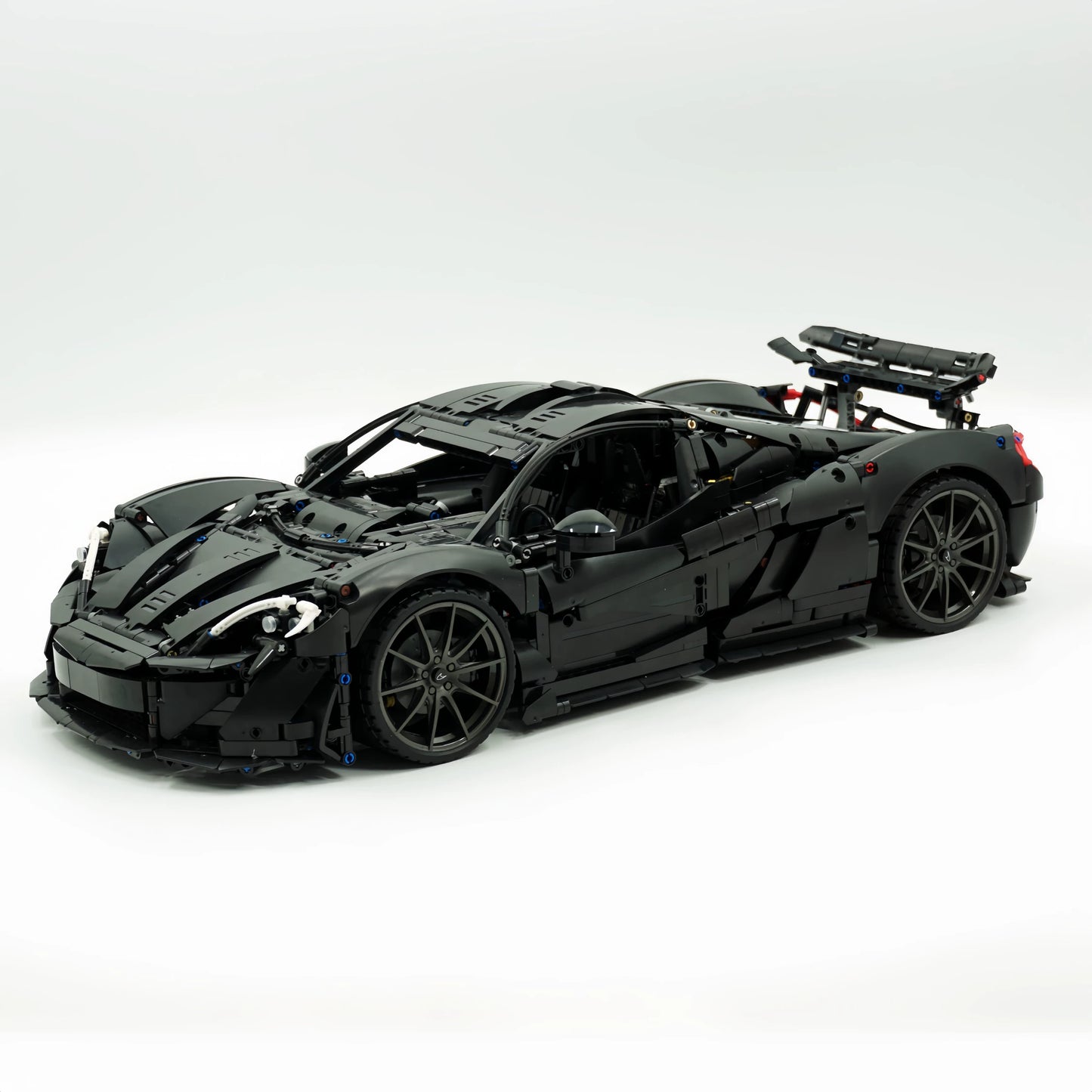 The "P1" Black Masterpiece - V8 Twin-Turbo Active Aerodynamics Series by MOC Works Studio