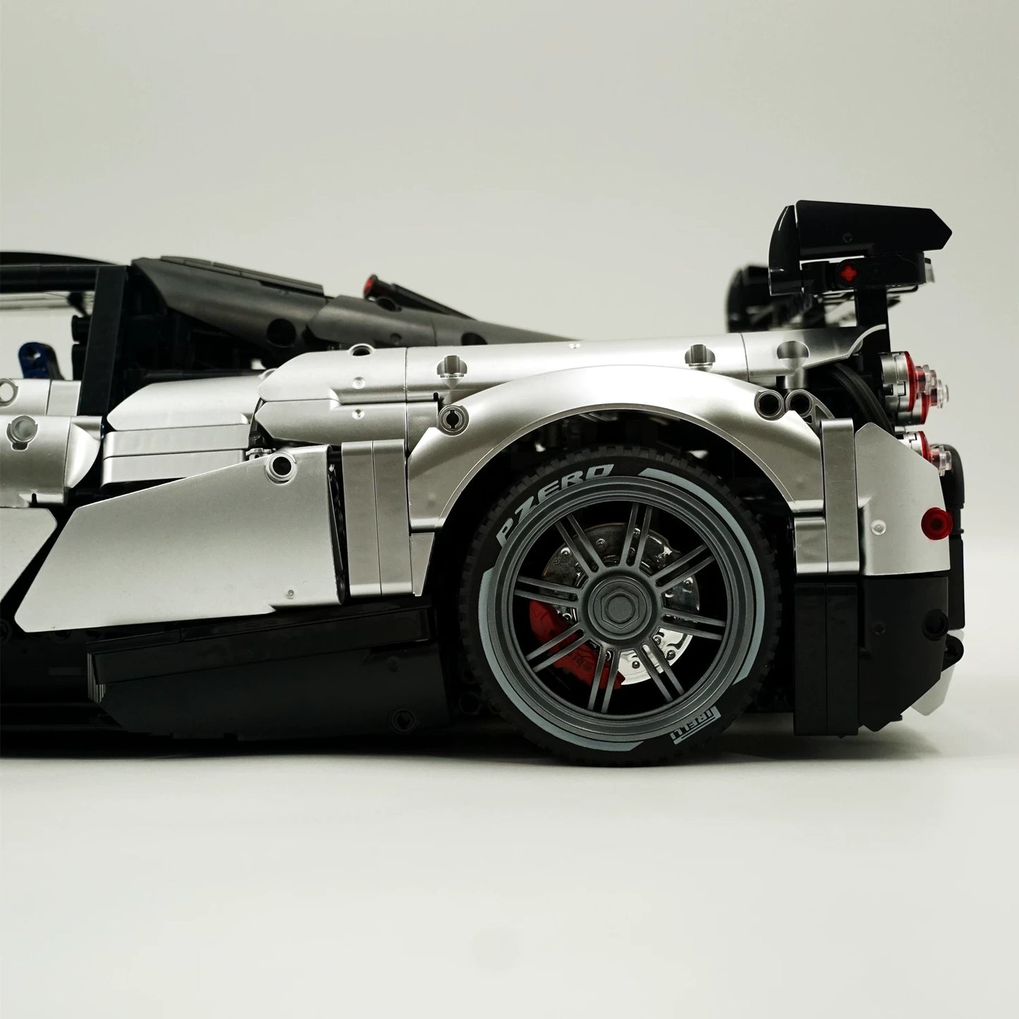 The "Huayra" God of Wind - Metallic Silver V12 Twin-Turbo Active Aerodynamics Series by MOC Works Studio