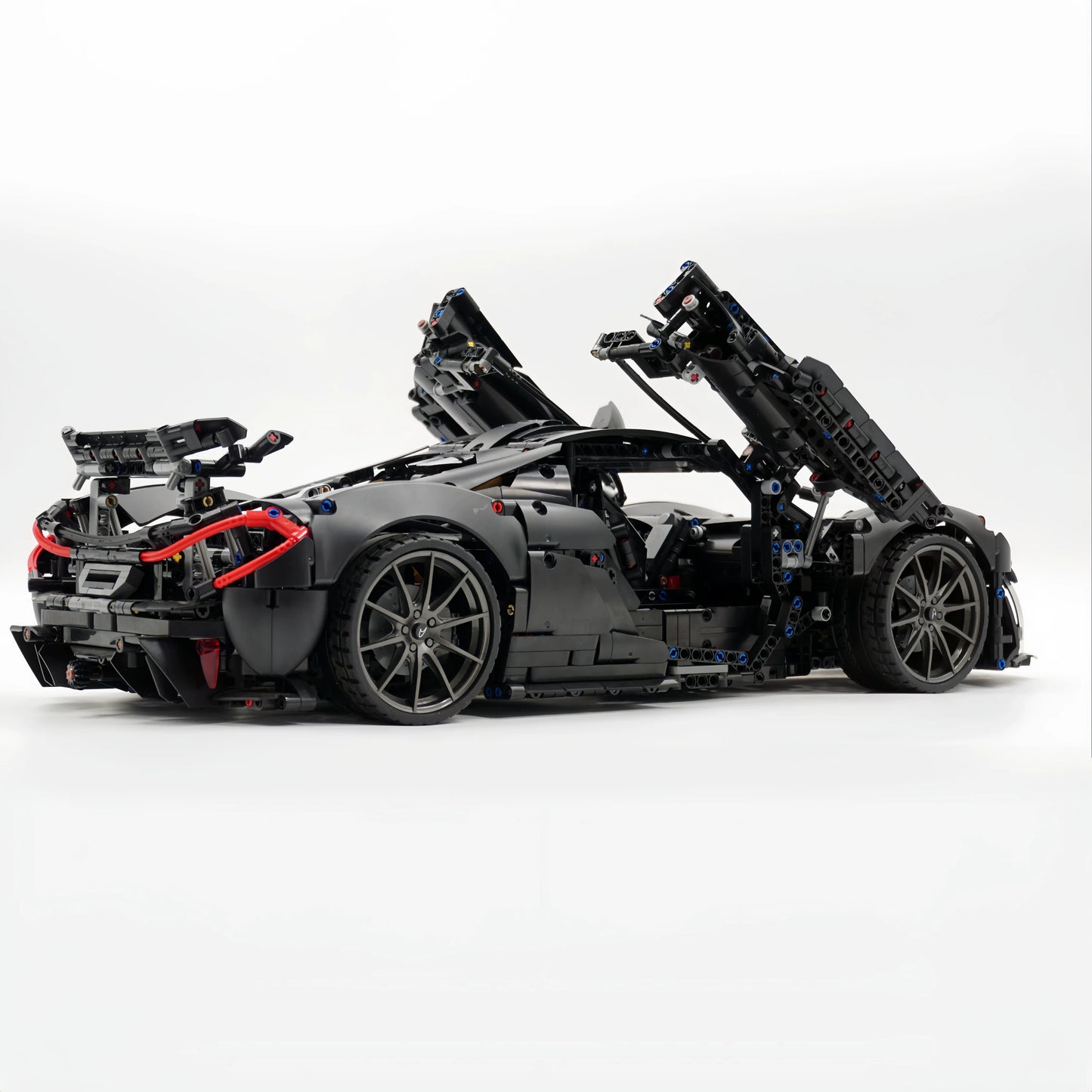 The "P1" Black Masterpiece - V8 Twin-Turbo Active Aerodynamics Series by MOC Works Studio