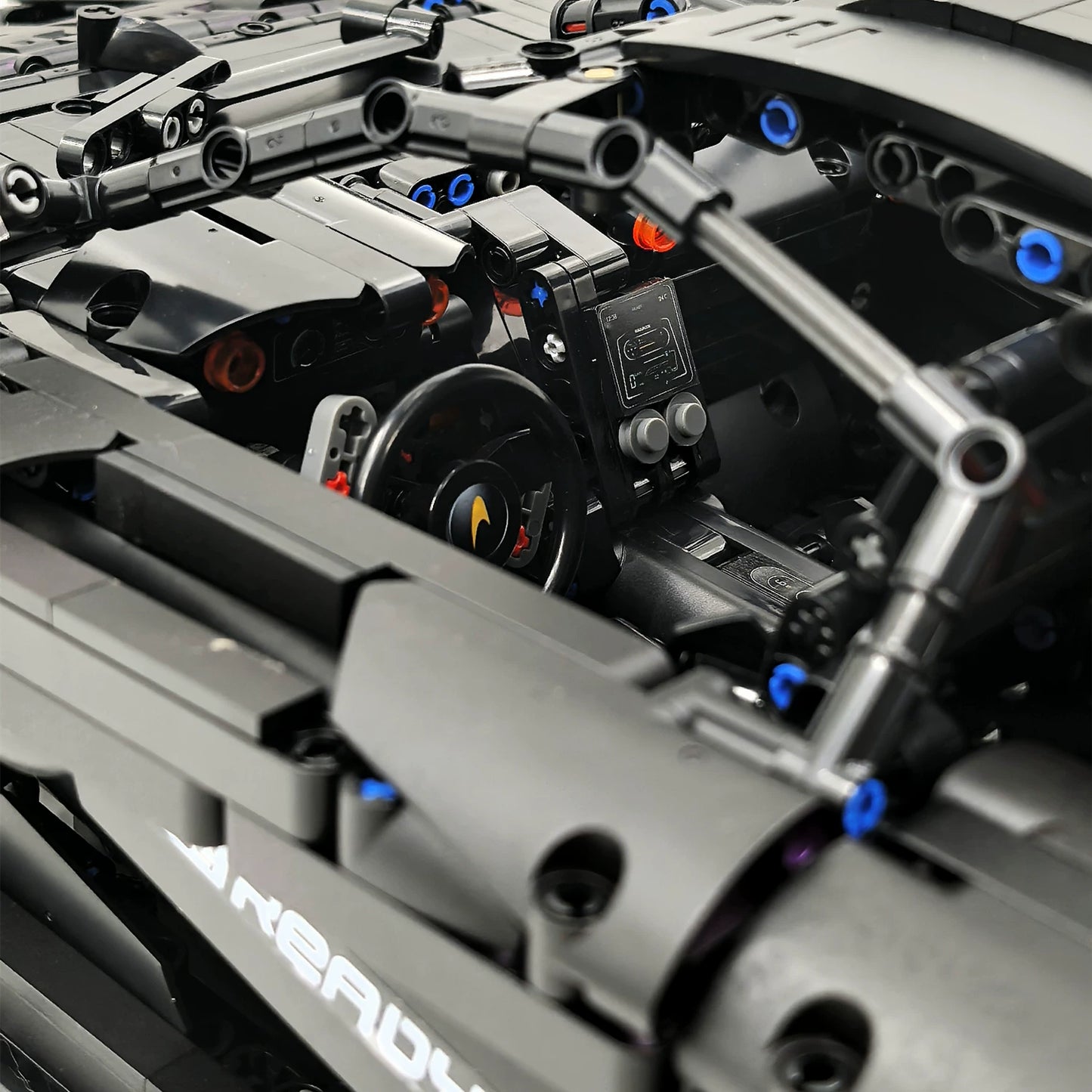 The "P1" 1:8 Masterpiece Hypercar - V8 Twin-Turbo Hybrid Tech Racing Series by MOC Works Studio