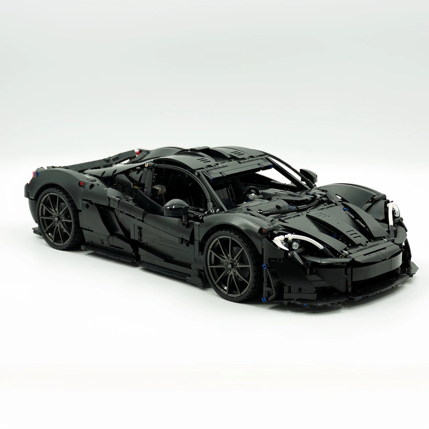 The "P1" Black Masterpiece - V8 Twin-Turbo Active Aerodynamics Series by MOC Works Studio