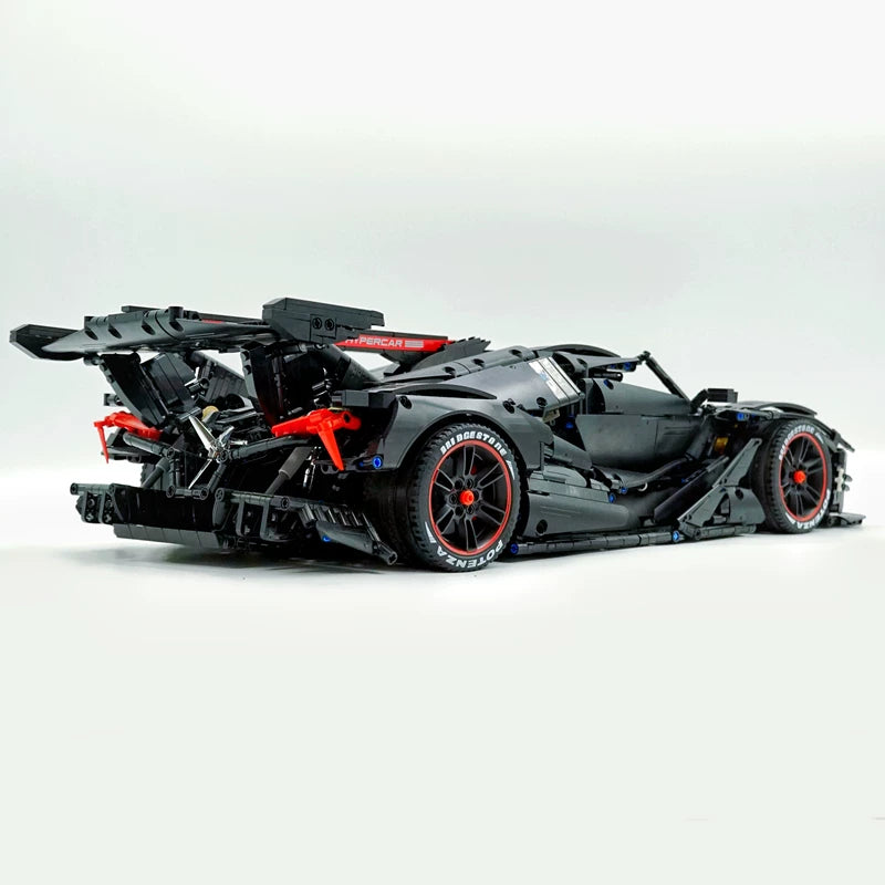 The "Intensa" Chrome Chameleon - Electroplated Color-Shifting V12 Track Monster by MOC Works Studio