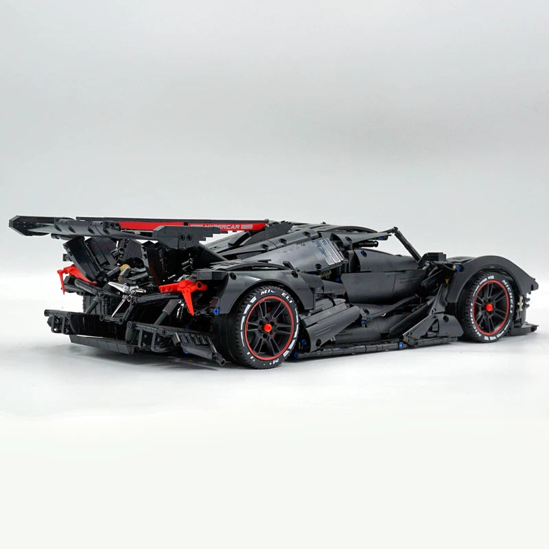 The "Intensa" Chrome Chameleon - Electroplated Color-Shifting V12 Track Monster by MOC Works Studio
