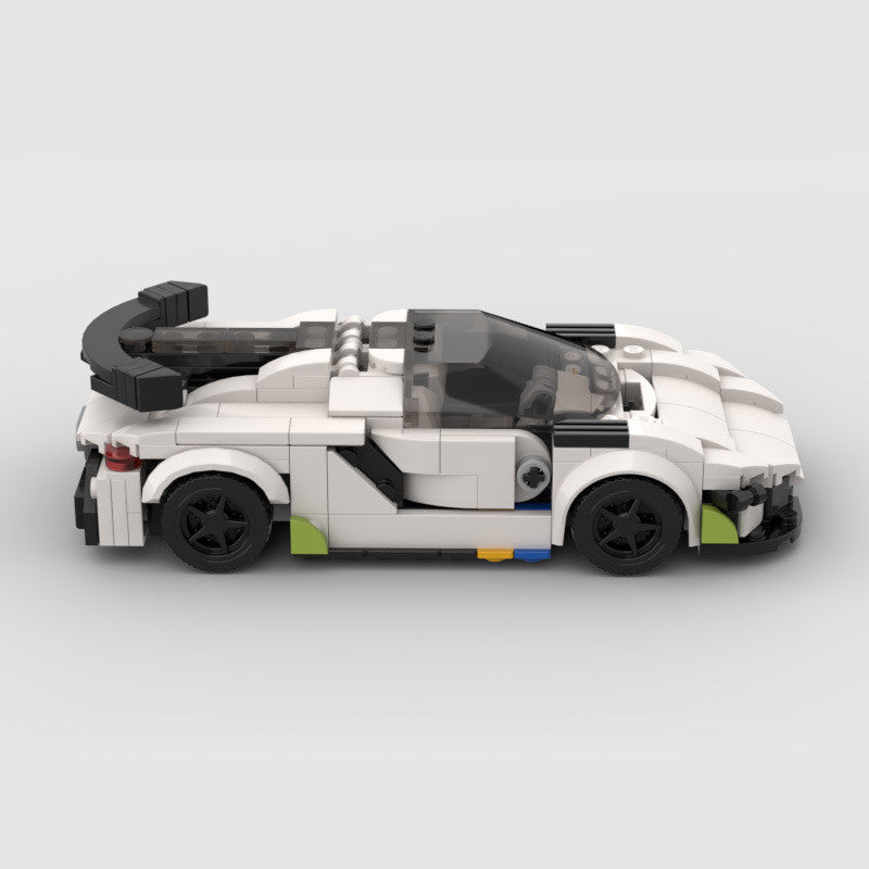 Kereta Hiper "Jesko" 300MPH Speed ​​King - V8 Twin-Turbo oleh MOC Works Studio