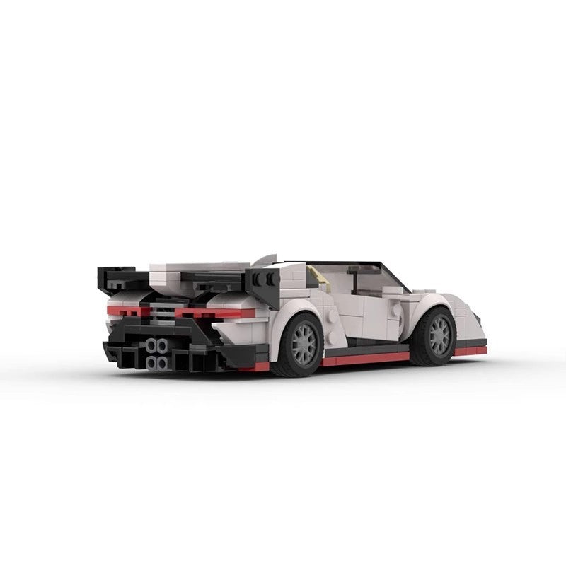 Prototaip Perlumbaan "Veneno" - Kereta Hiper Itali Ultra-Terhad oleh MOC Works Studio