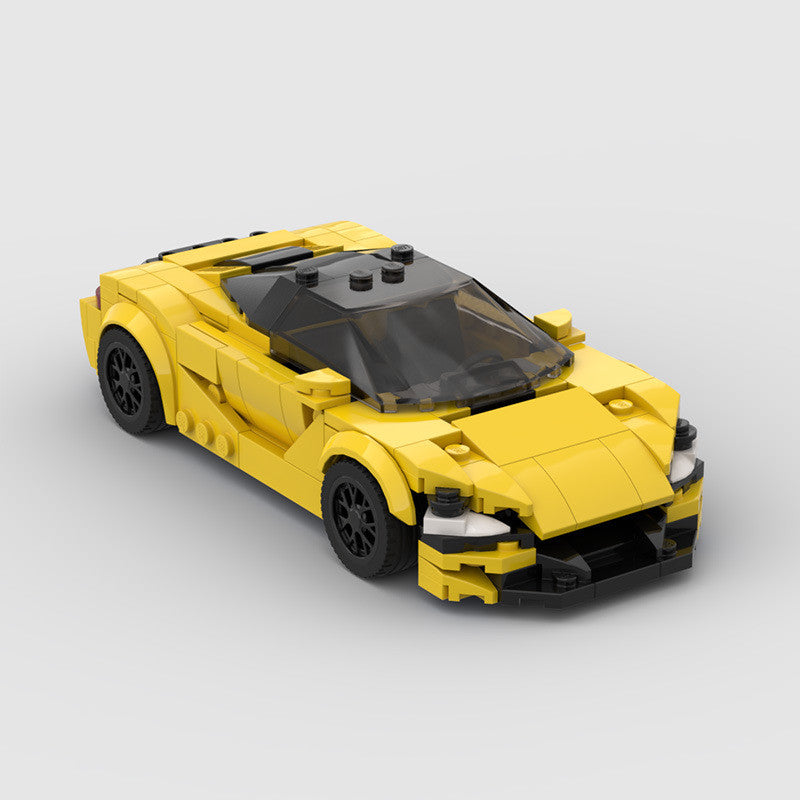 Kereta Super Velocity "720S" - Siri Aero Turbo Berkembar V8 oleh MOC Works Studio