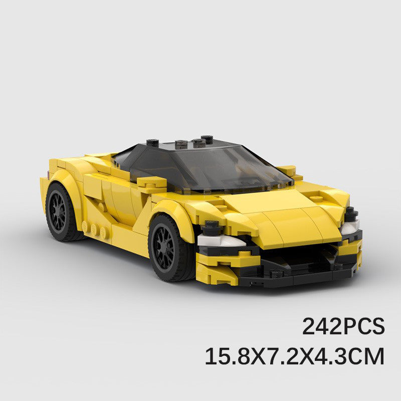 Kereta Super Velocity "720S" - Siri Aero Turbo Berkembar V8 oleh MOC Works Studio