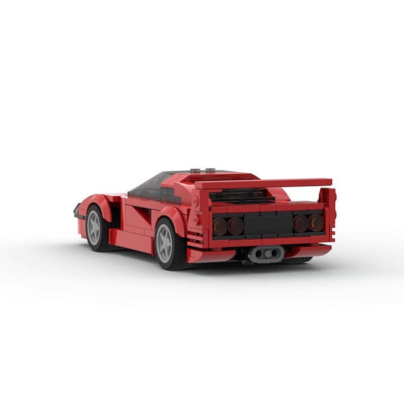 The "F40" 80s Racing Legend - Analog V8 Twin-Turbo Series by MOC Works Studio
