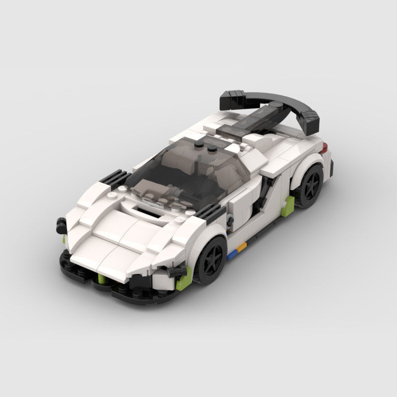 Kereta Hiper "Jesko" 300MPH Speed ​​King - V8 Twin-Turbo oleh MOC Works Studio