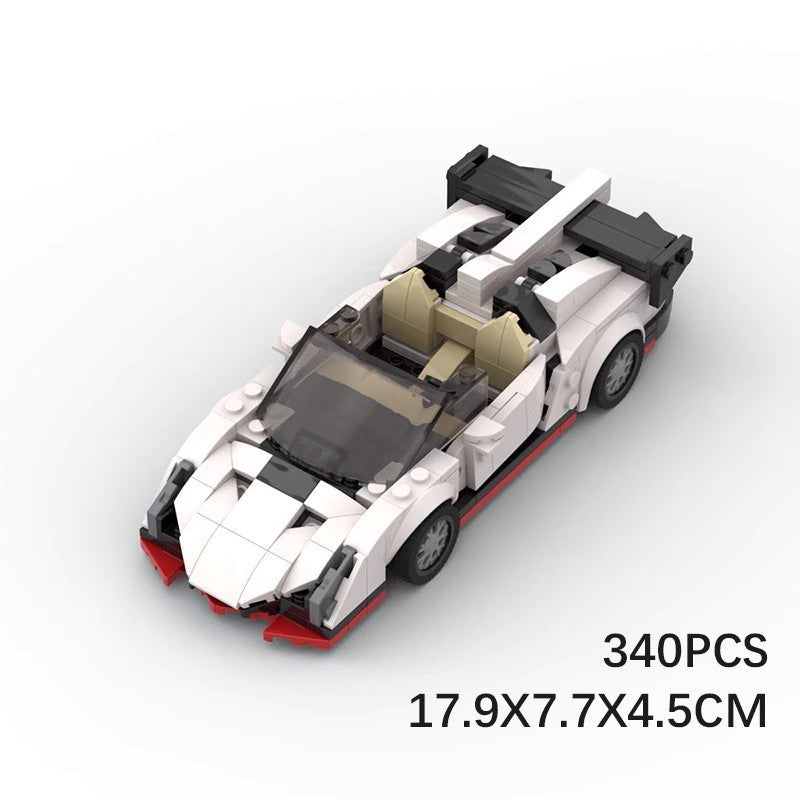 Prototaip Perlumbaan "Veneno" - Kereta Hiper Itali Ultra-Terhad oleh MOC Works Studio