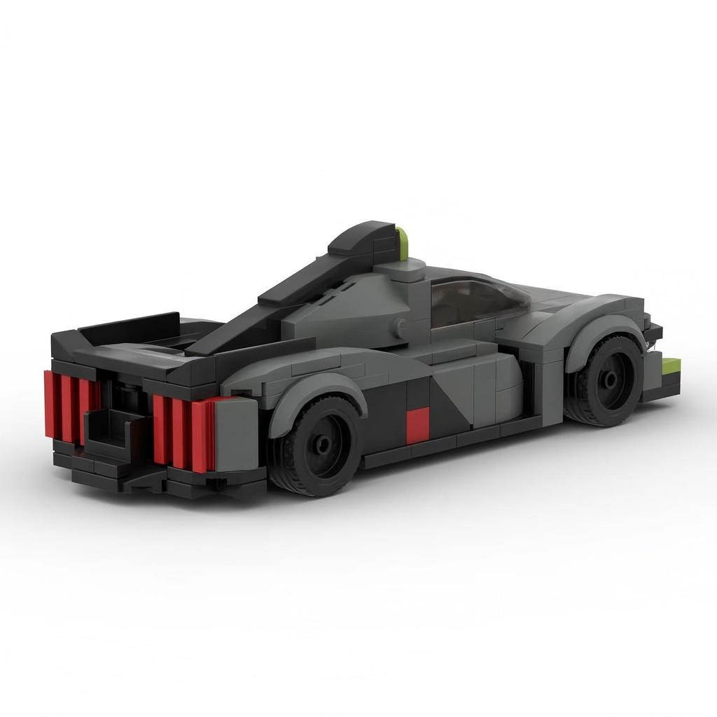 Prototaip WEC "9X8" - Siri Ketahanan V6 Hibrid Tanpa Sayap oleh MOC Works Studio
