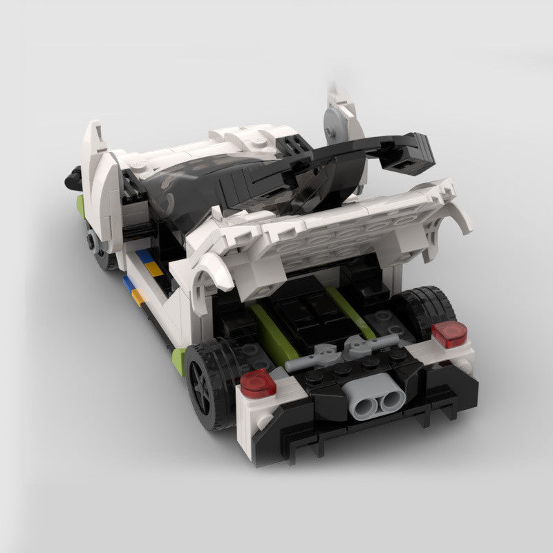 Kereta Hiper "Jesko" 300MPH Speed ​​King - V8 Twin-Turbo oleh MOC Works Studio