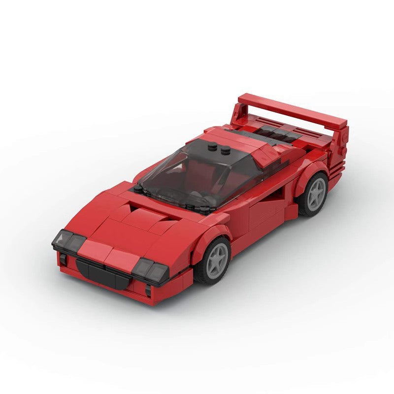 The "F40" 80s Racing Legend - Analog V8 Twin-Turbo Series by MOC Works Studio