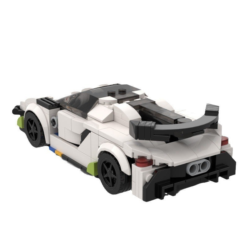 Kereta Hiper "Jesko" 300MPH Speed ​​King - V8 Twin-Turbo oleh MOC Works Studio