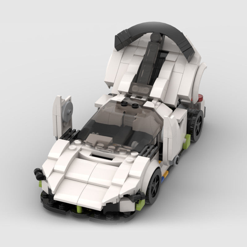 Kereta Hiper "Jesko" 300MPH Speed ​​King - V8 Twin-Turbo oleh MOC Works Studio