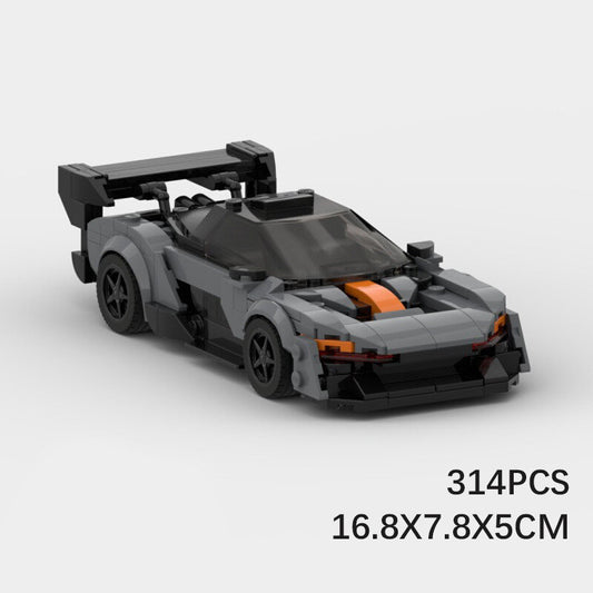 Senjata Trek Terbaik "Senna GTR" - Siri Hypercar V8 Biturbo oleh MOC Works Studio