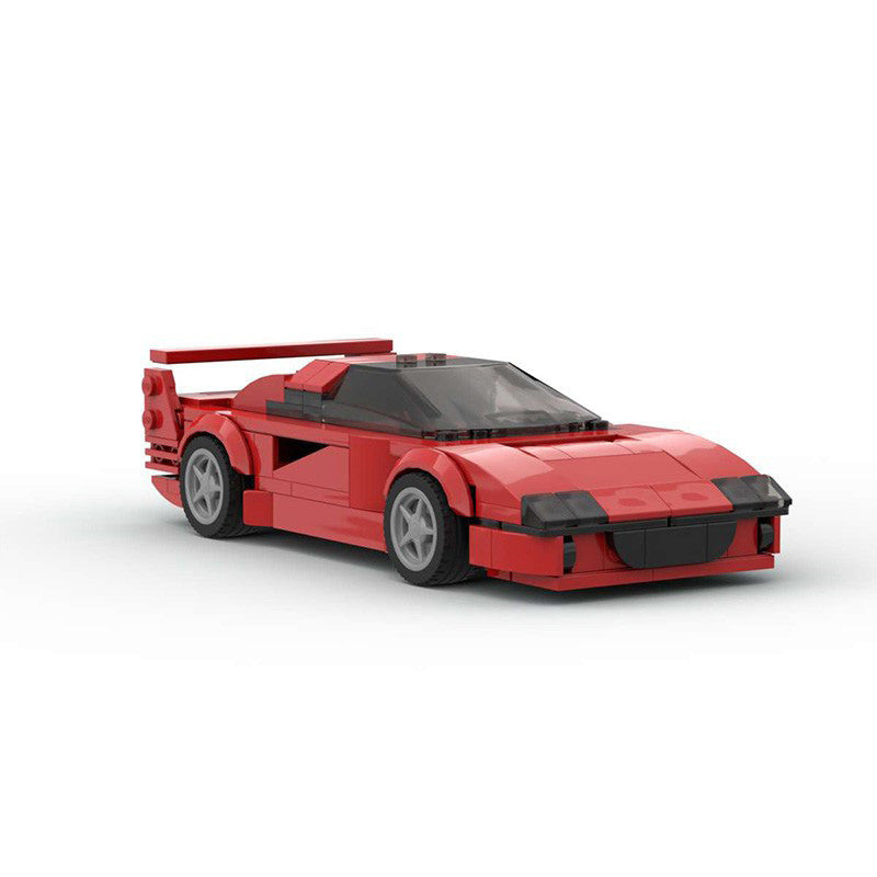 The "F40" 80s Racing Legend - Analog V8 Twin-Turbo Series by MOC Works Studio