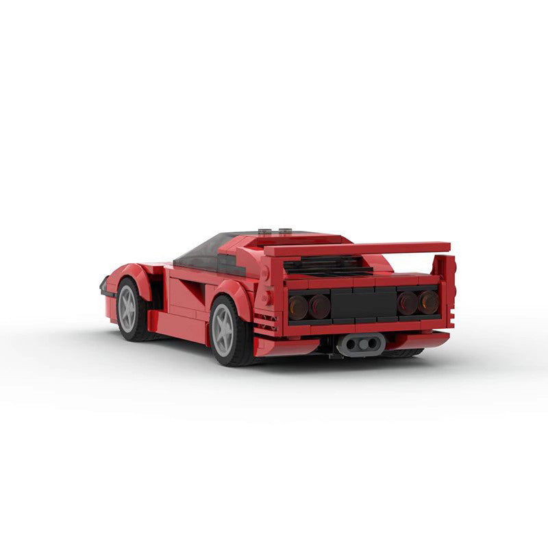 The "F40" 80s Racing Legend - Analog V8 Twin-Turbo Series by MOC Works Studio