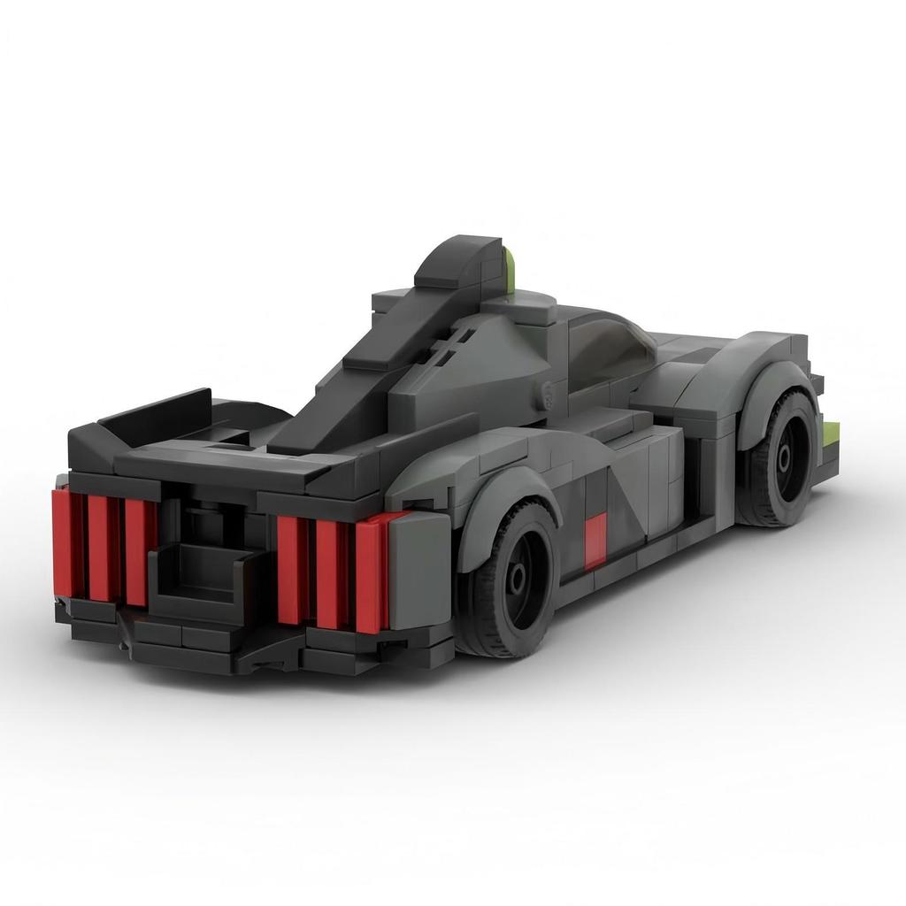 Prototaip WEC "9X8" - Siri Ketahanan V6 Hibrid Tanpa Sayap oleh MOC Works Studio