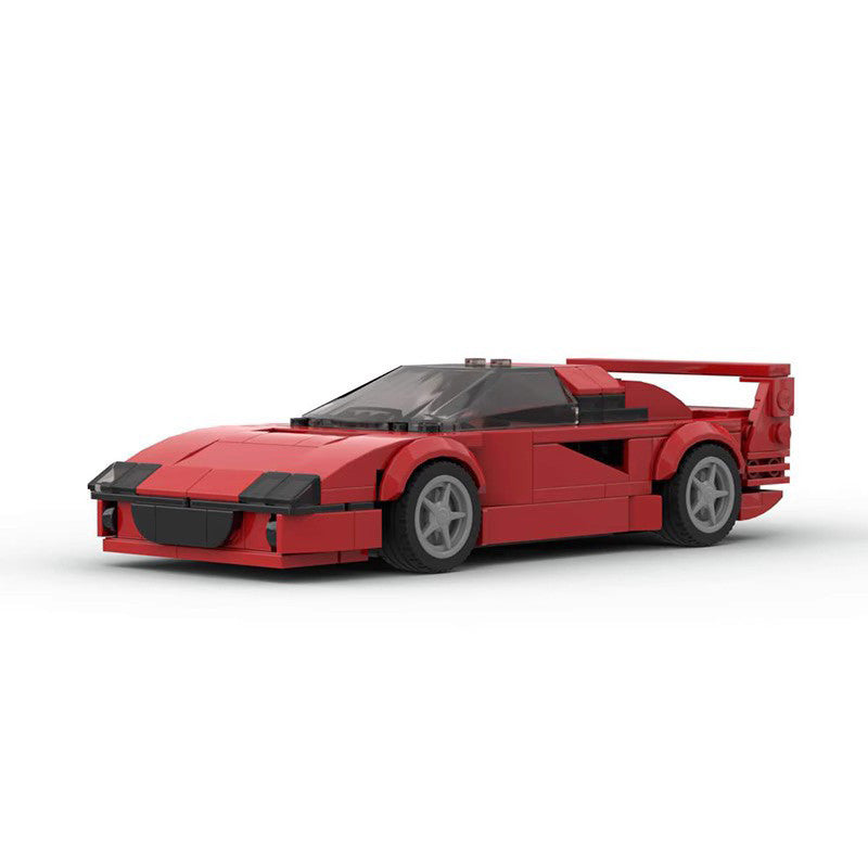 The "F40" 80s Racing Legend - Analog V8 Twin-Turbo Series by MOC Works Studio