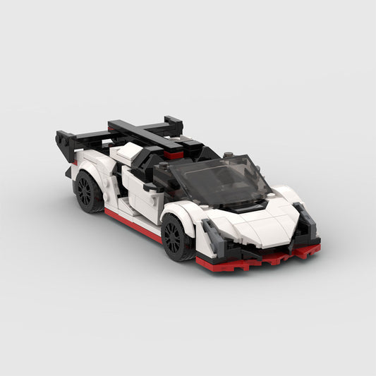 Prototaip Perlumbaan "Veneno" - Kereta Hiper Itali Ultra-Terhad oleh MOC Works Studio