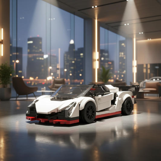 The "Veneno" Racing Prototype - Ultra-Limited Italian Hypercar by MOC Works Studio