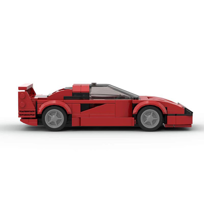 The "F40" 80s Racing Legend - Analog V8 Twin-Turbo Series by MOC Works Studio