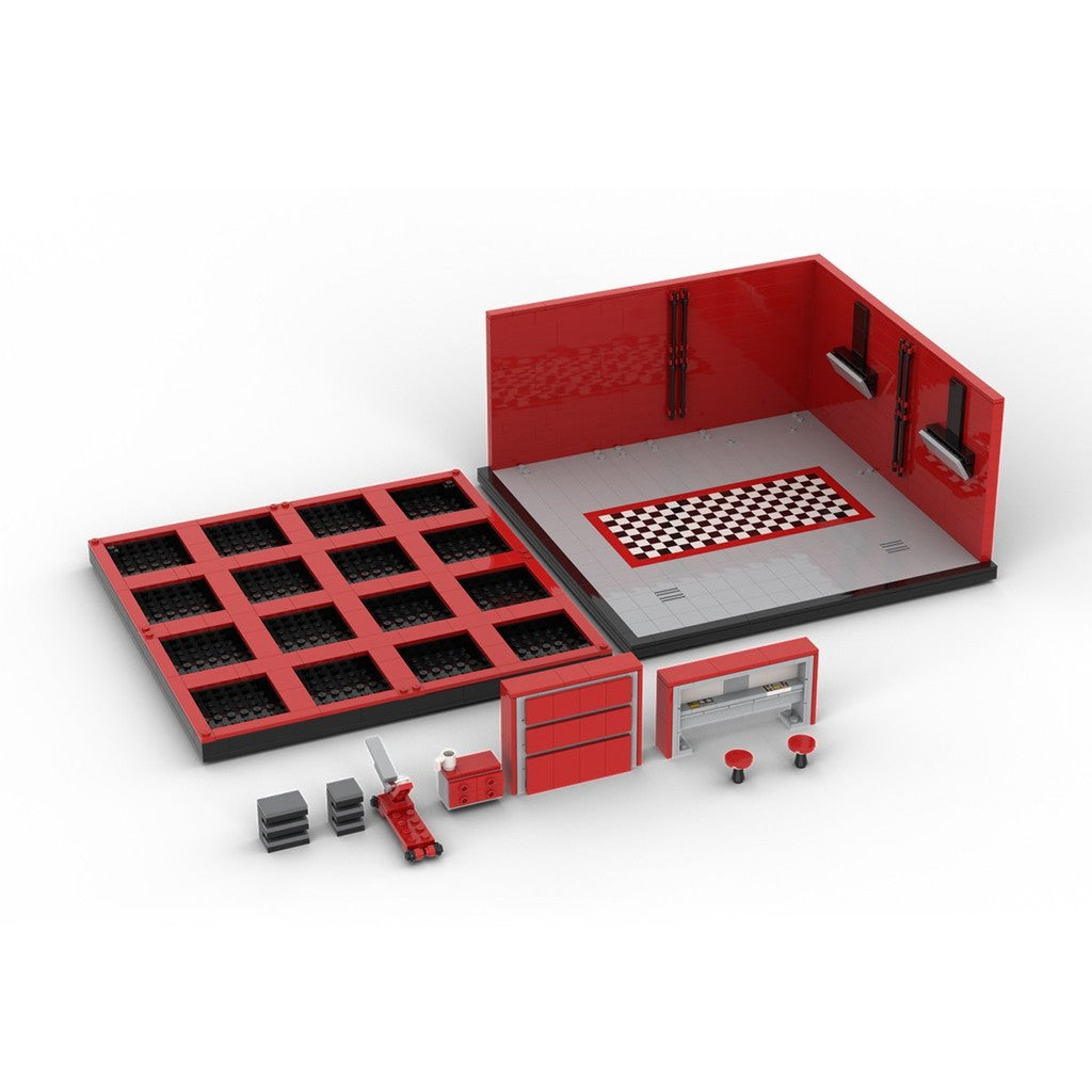 The "FXX Evolution" Track Beast & Premium Garage Showcase Platform - MOC Works Studio