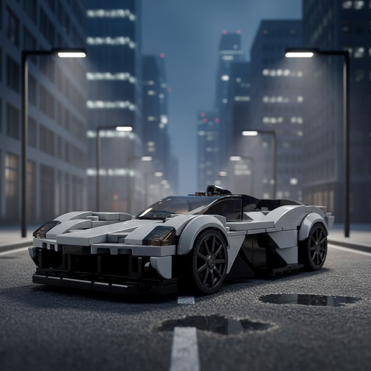 The "Valkyrie" Aerodynamic God - 1:14 V12 Hypercar by MOC Works Studio